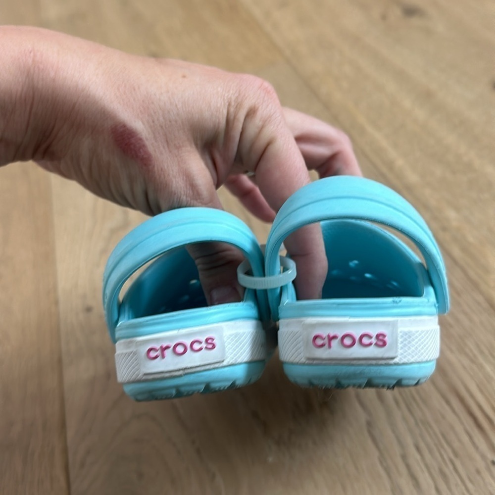 Crocs baby girl baby blue 4/5 - Picture 4 of 4